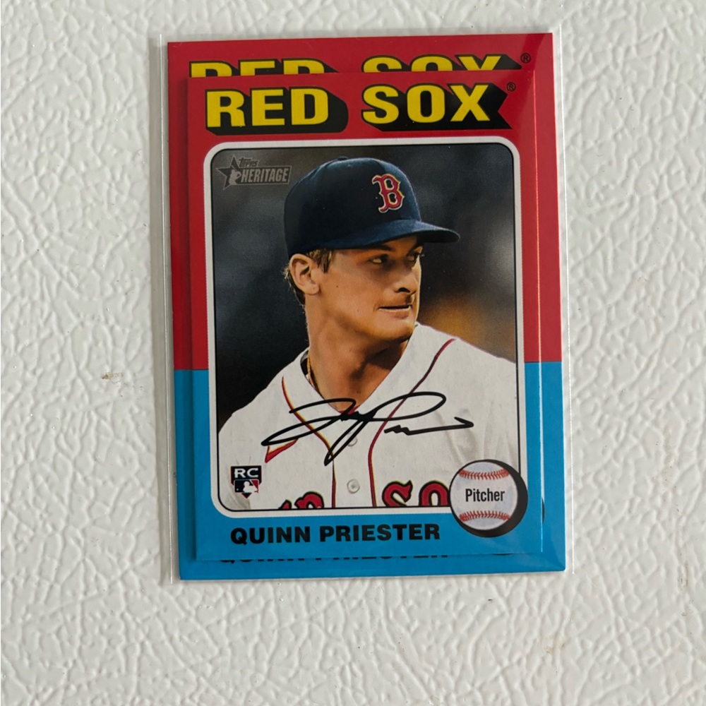 Topps Heritage 2024 Red Sox Quinn Priester